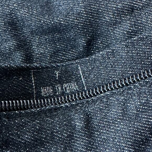 Jeffrey Campbell Boots LF JC Perouze Over the Knee Black Denim Women's Size 7 - Picture 6 of 11